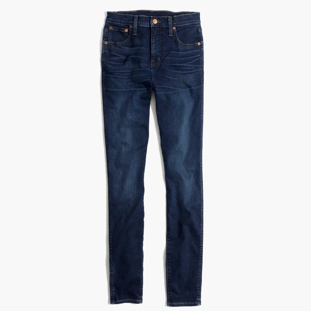 10" High-Rise Skinny Jeans in Hayes Wash Madewell